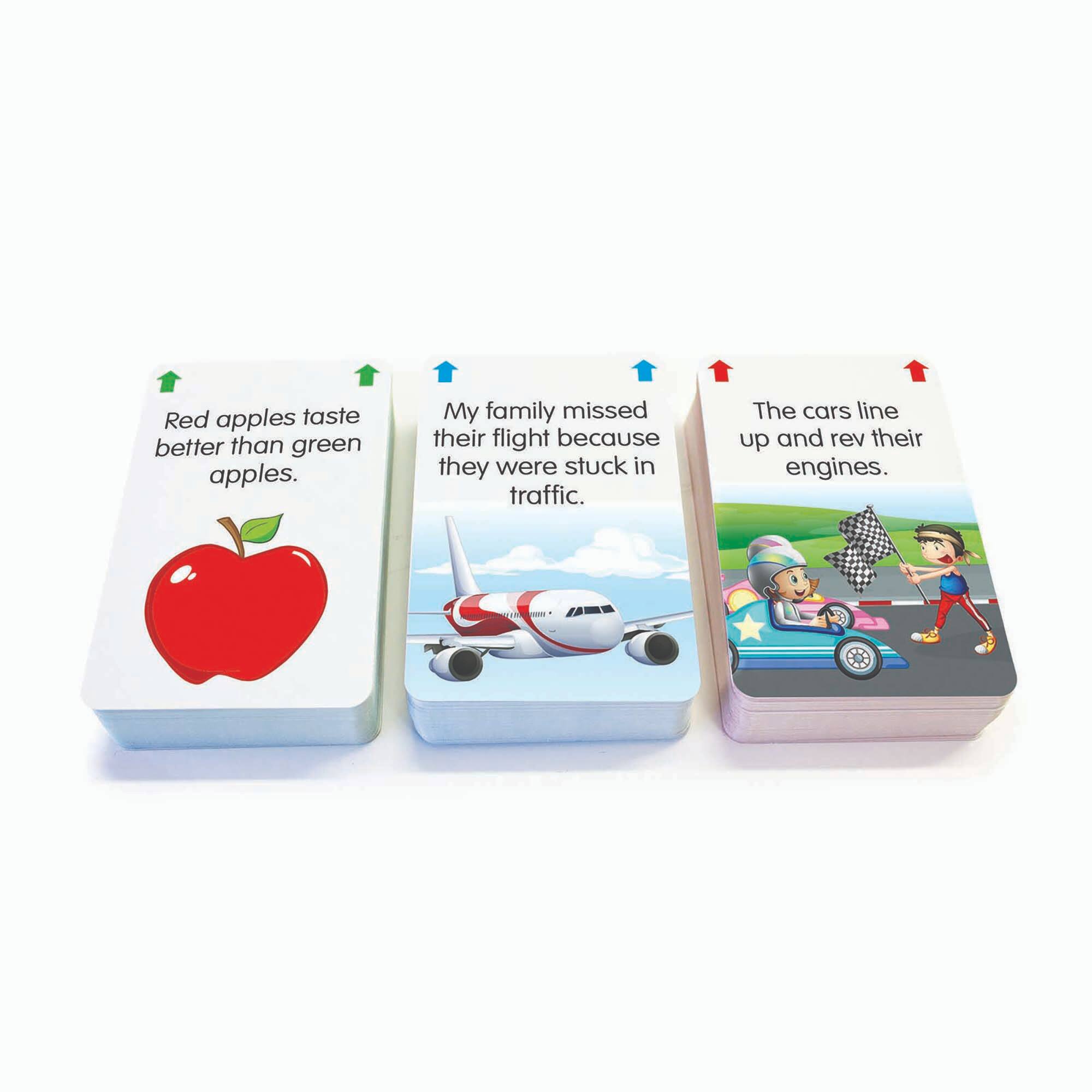 Junior Learning® Comprehension Flashcards Educational Game